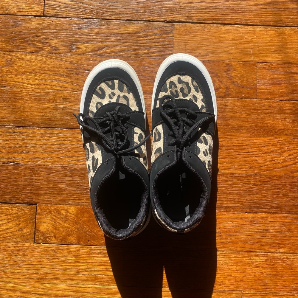 SHEIN Leopard Print Women's Sneakers - Picture 2 of 6